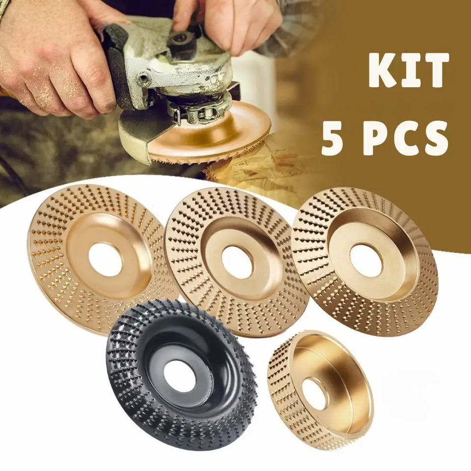 KIT X5 DISCOS MOLDEADOR