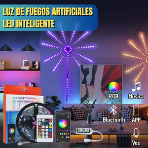 LUZ DE FUEGO ARTIFICIALES LED INTELIGENTE