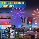 LUZ DE FUEGO ARTIFICIALES LED INTELIGENTE