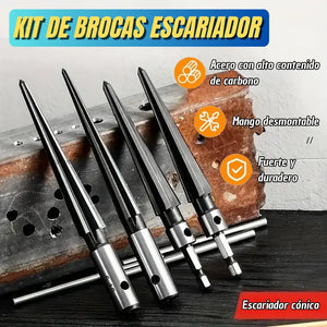 KIT DE BROCAS ESCARIADOR